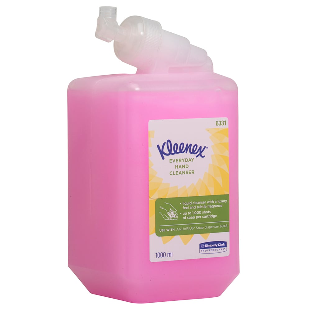 6331 KLEENEX Subtle Fragrance Kleenex® Crème de lavage des mains () Hand Cleaner - 6 L Cartridge
