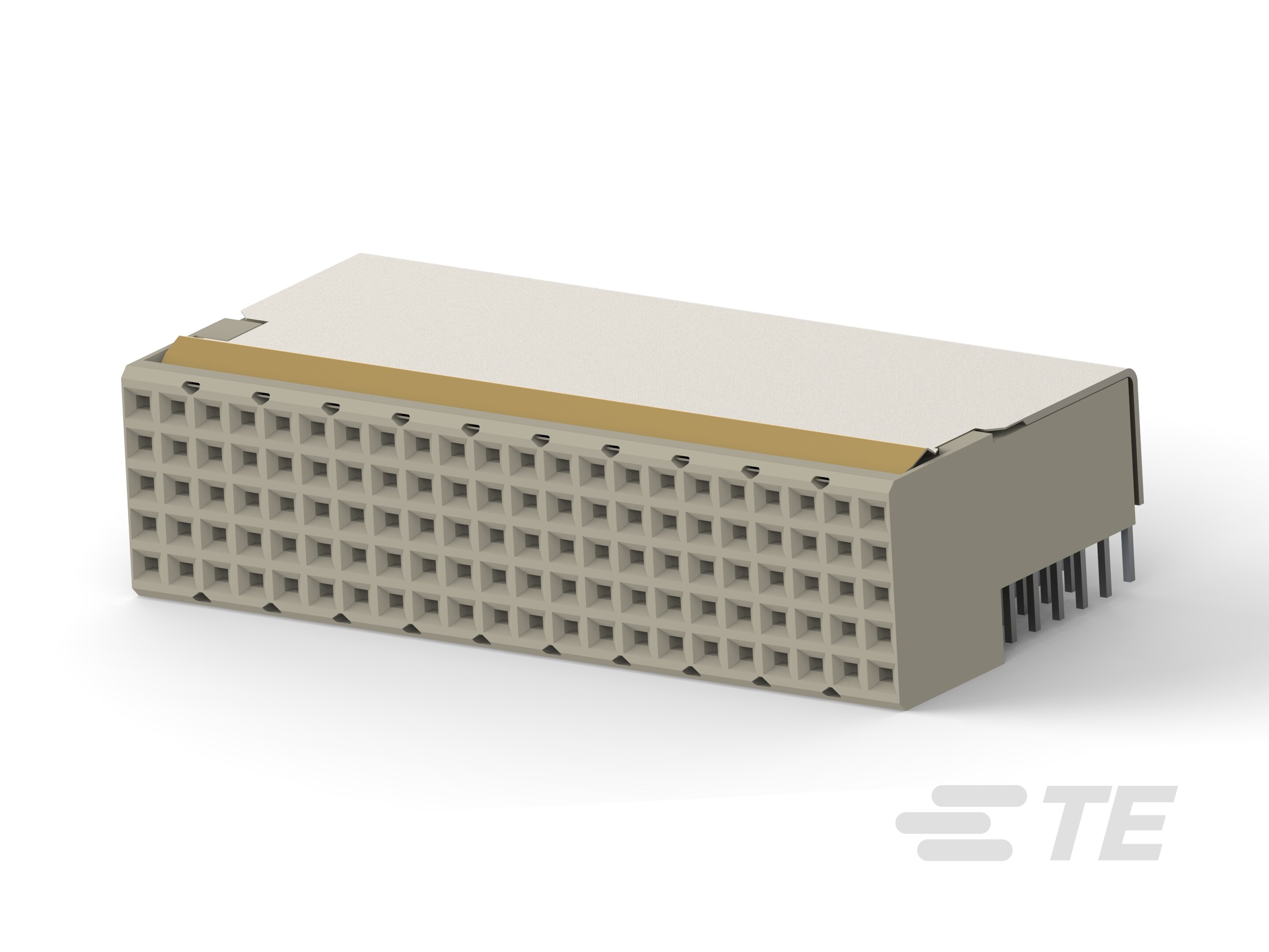 TE Connectivity, 5352 2mm Pitch Hard Metric Backplane Connector, Receptacle, Right Angle, 22 Column, 5 Row, 110 Way