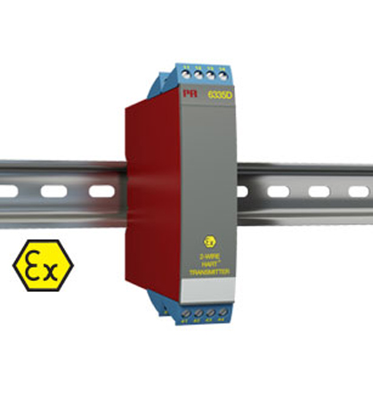 PR Electronics 6335D Temperature Transmitter 30V dc, 85 °C, -40 °C