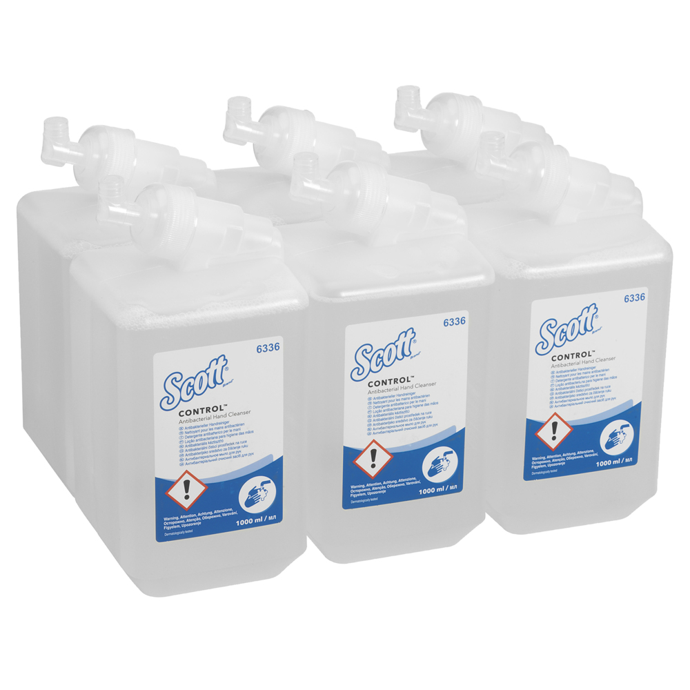 6336 SCOTT Unscented SCOTT Hand Soap Anti-Bacterial - 1 L Cassette
