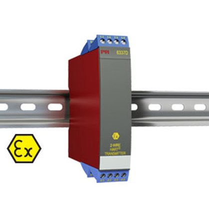 PR Electronics 6337D Temperature Transmitter 30V, 85 °C, -40 °C