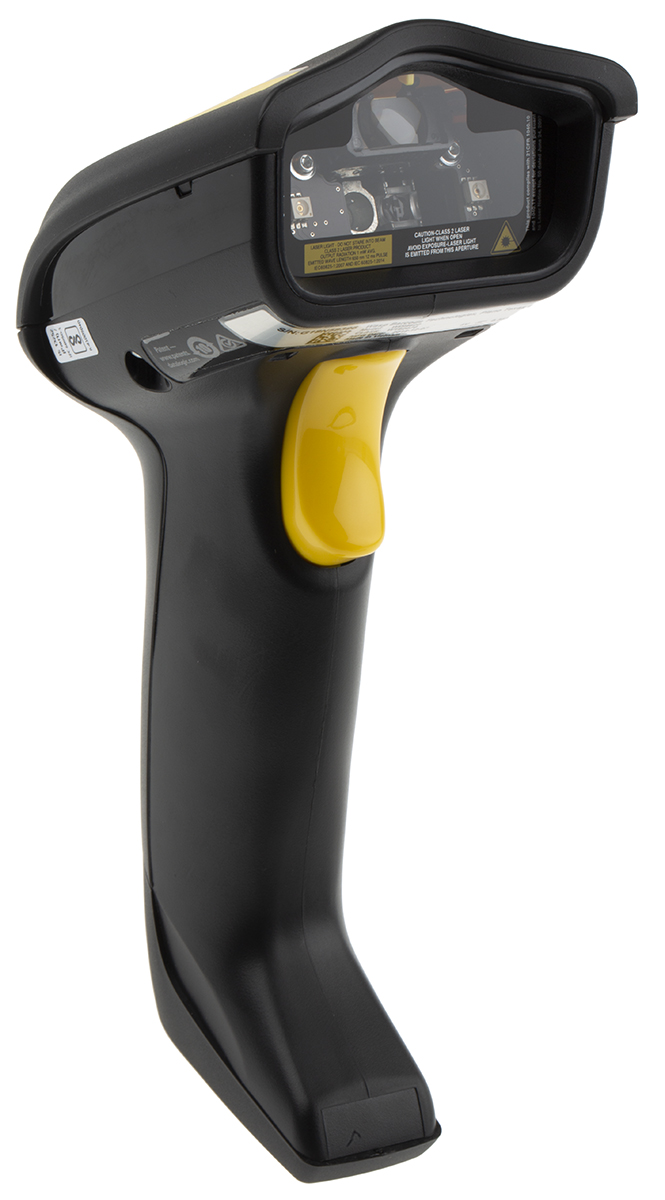 WASP Red Laser 650 nm, Omnidirectional Code Reading, 1 Megapixel Image Sensor 2D Scanning Bar Code Reader