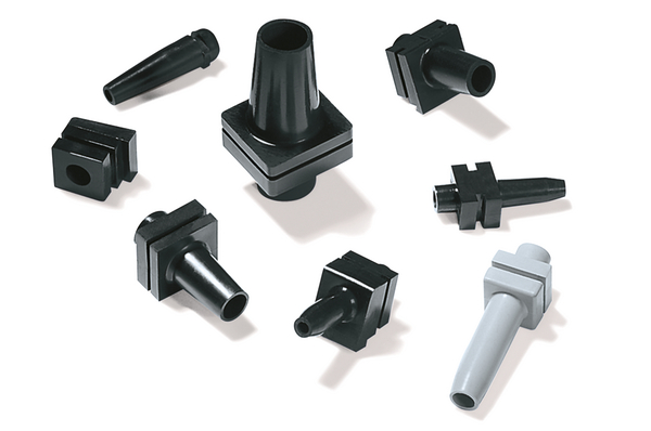 HellermannTyton H121 Black Polyvinyl Chloride Cable Grommet for 8 mm Cable Dia. for 7 mm Cable Dia. 634-01210