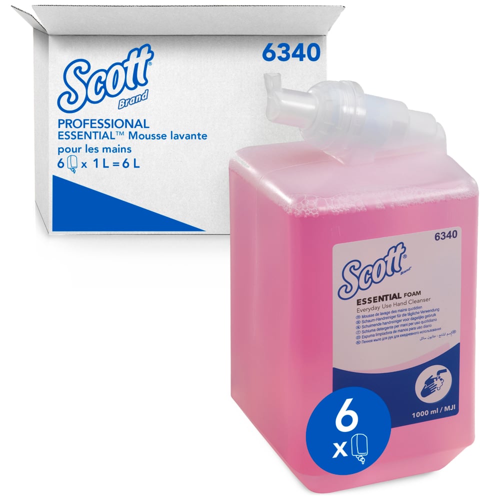 KLEENEX Floral SCOTT Hand Cleaner Anti-Bacterial - 6 L Cartridge