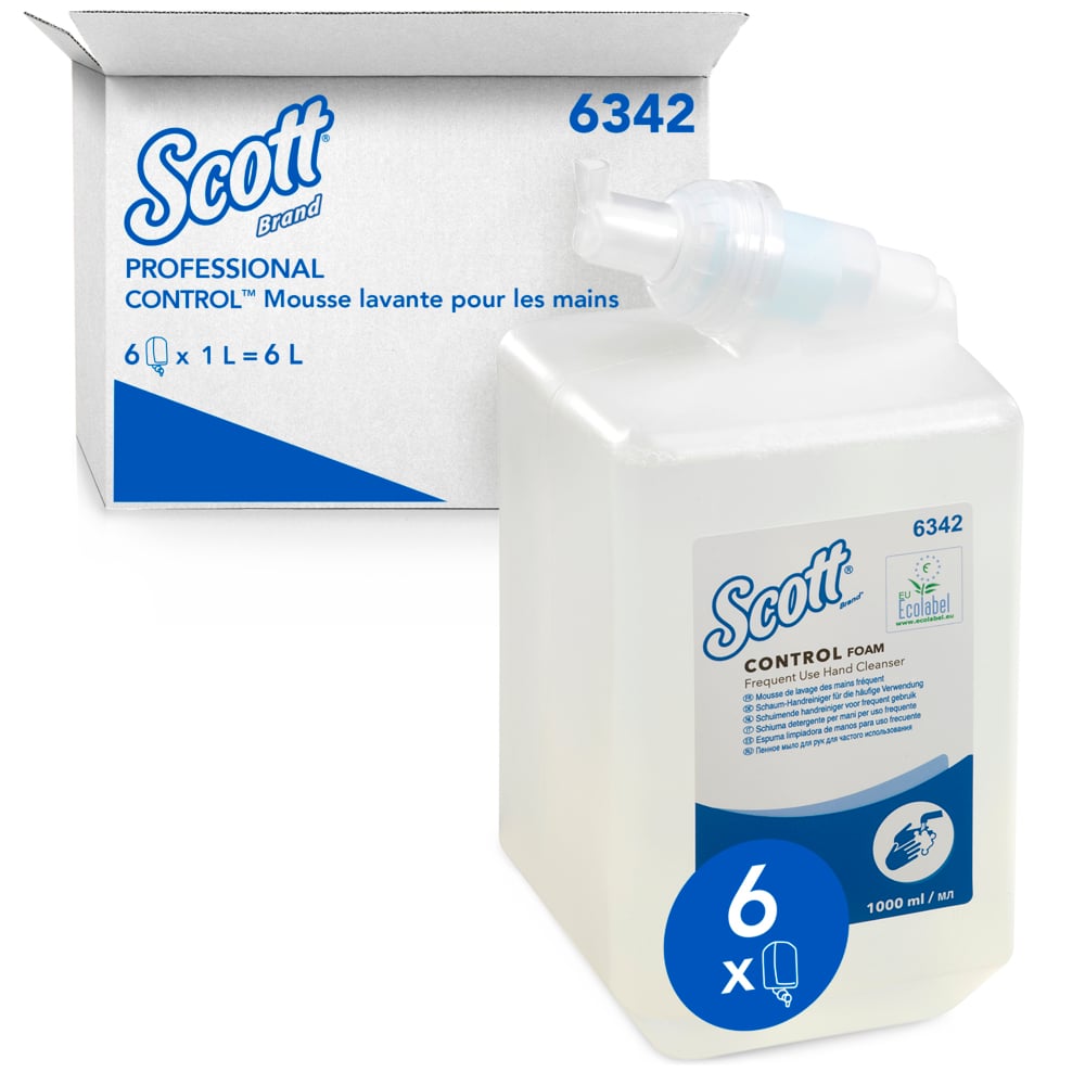 KLEENEX Fragrance Free SCOTT Hand Cleaner Anti-Bacterial - 6 L Cartridge