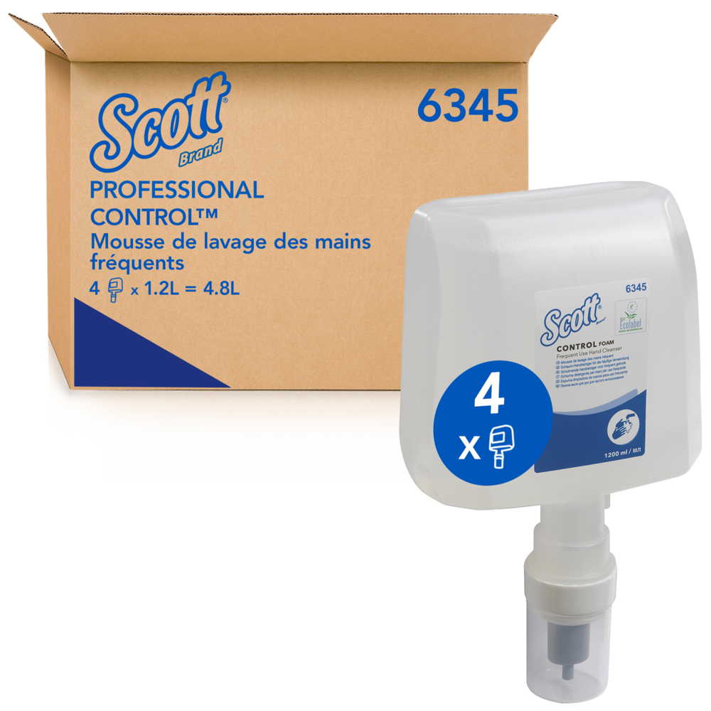 SCOTT Unscented SCOTT Hand Cleaner & Soap Anti-Bacterial - 1.2 L Cassette