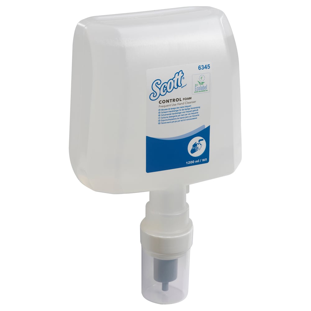 6345 SCOTT Unscented SCOTT Hand Cleaner & Soap Anti-Bacterial - 1.2 L Cassette