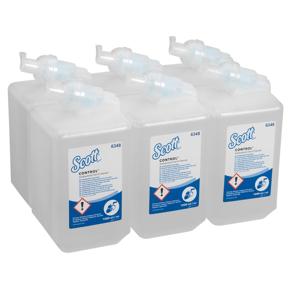 6348 SCOTT Unscented SCOTT Hand Cleaner & Soap Anti-Bacterial - 1 L Cassette