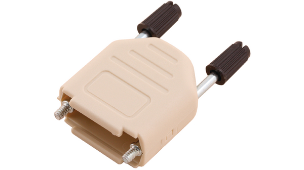 Encitech Connectors 6353 Series Plastic Straight D-Sub Backshell, 9 Way