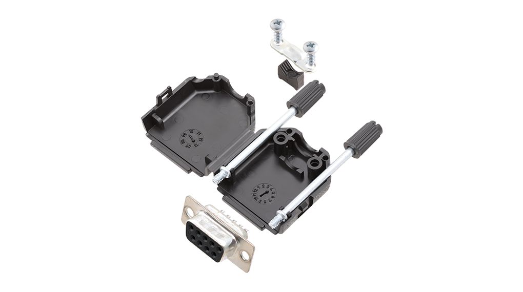 Encitech Connectors Steel D-Sub Backshell