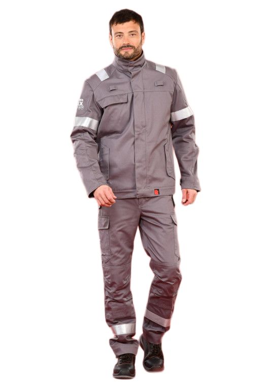 DMD 636200ATXT Grey, Strain Resistant, Durable, Breathable Jacket Zipper, 3XL 1 EA