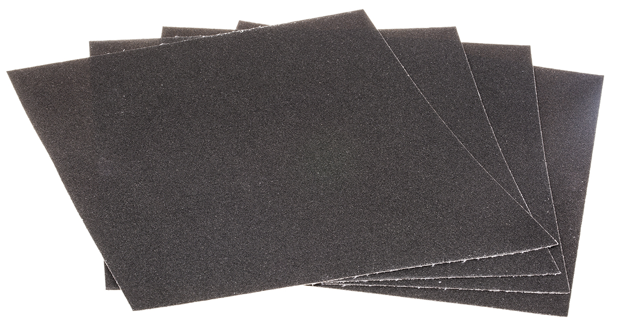 Flexovit P80 Grit Emery Sheets Medium, 280 mm x 230mm