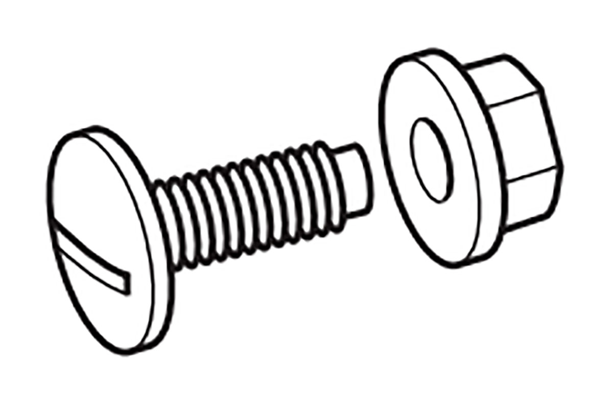 Cablofil International Plastic Nut and Bolt Polyvinyl Chloride Cable Tray Accessory