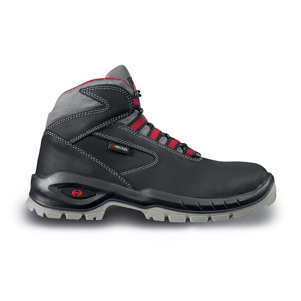 6390346 Heckel suXXeed Red, Grey, Black Composite Toe Capped Men's Ankle Safety Boots 46