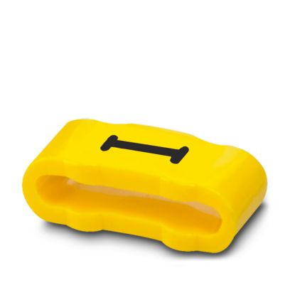 Phoenix Contact SD-WMTBS Slide On Cable Marker, Yellow, Pre-printed "Letters", 10 → 136mm Cable, for Conductor