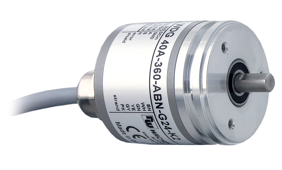 Wachendorff Incremental Incremental Encoder, 1250 ppr, HTL Signal, Solid Type