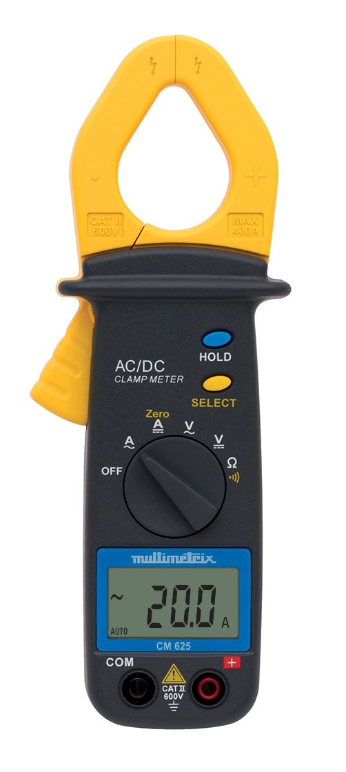 Chauvin Arnoux CM625 Clamp Meter, 400A dc, Max Current 400A ac With RS Calibration