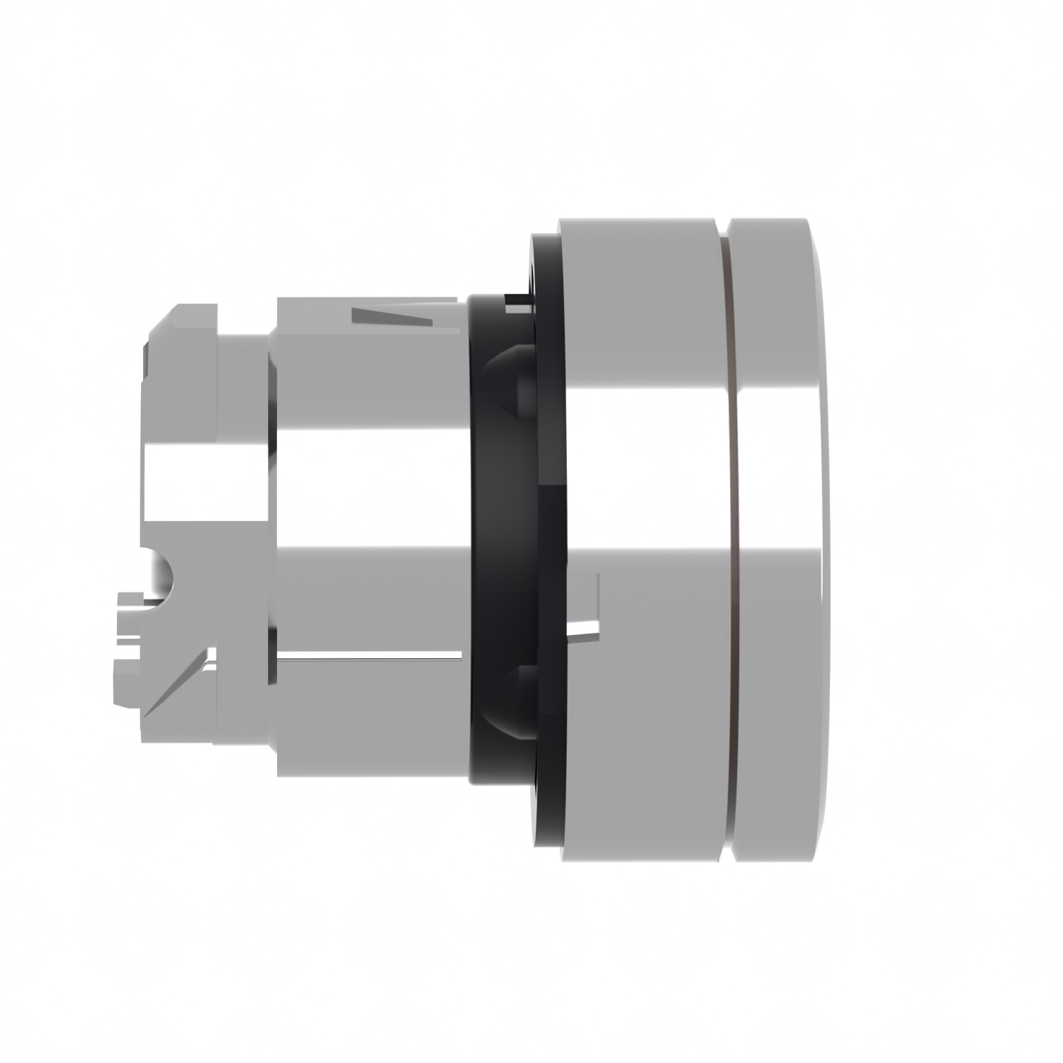 zb4bw313 Schneider Electric Harmony XB4 Series, White Push Button Head, Spring Return, 22mm Cutout