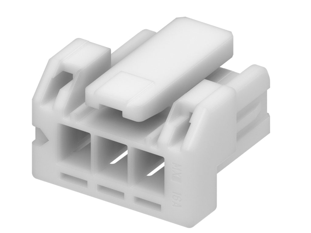 Molex, 505570 Receptacle Connector Housing, 2mm Pitch, 3 Way, 1 Row