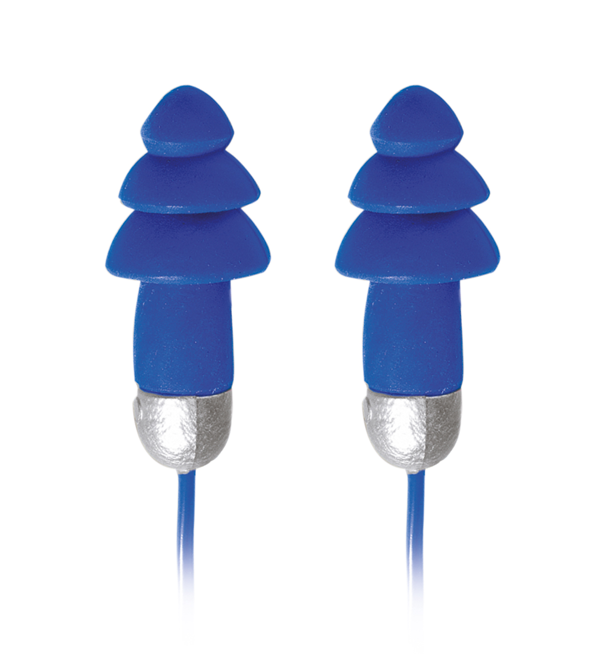 Moldex Rockets Full Detect Series Blue Reusable Ear Plugs, 27 dB Rated Metal Detectable 1