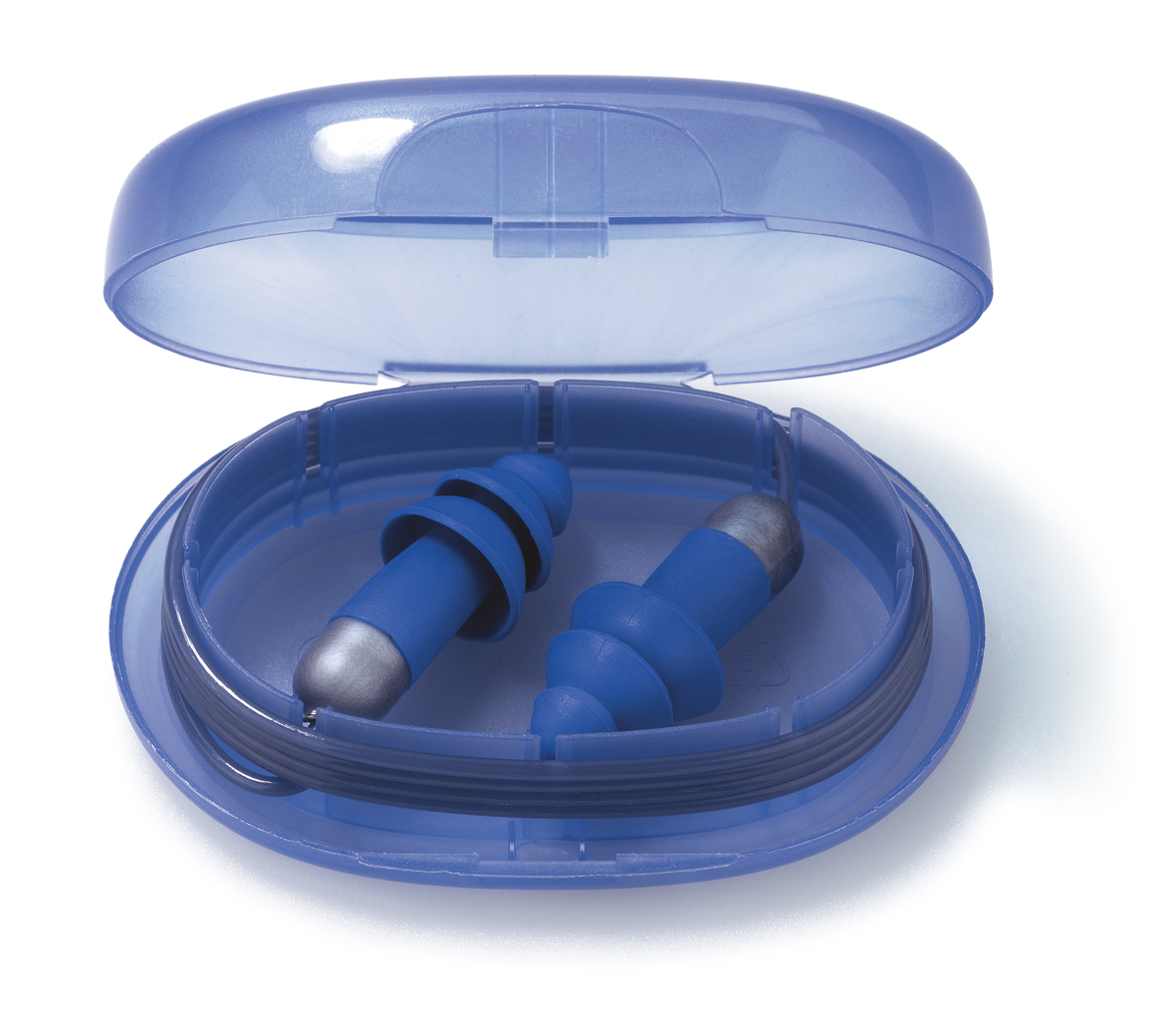 640901 Moldex Rockets Full Detect Series Blue Reusable Ear Plugs, 27 dB Rated Metal Detectable 1