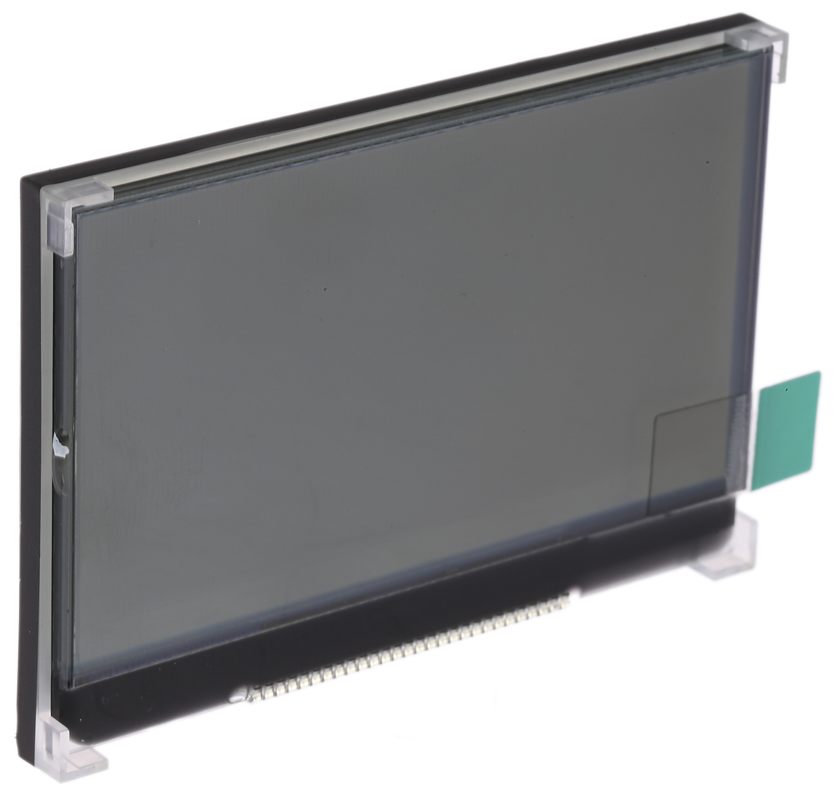 Displaytech 64128M FC BW-3 64128M Graphic LED LCD Monochrome Display, White on Black