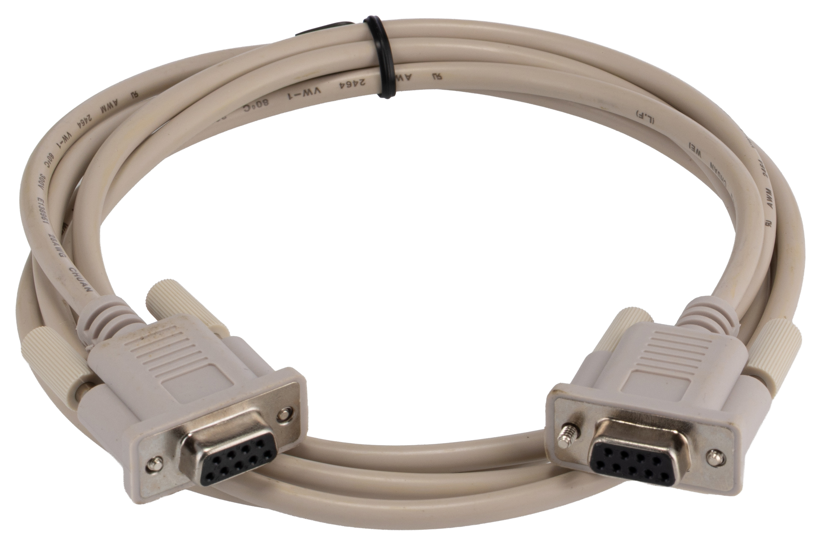 RS PRO Female to Female Serial Cable, 2000 mm
