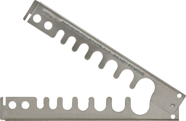 ABUS Grey 2-Lock Lockout Stainless Steel Lockout Device, 8 mm