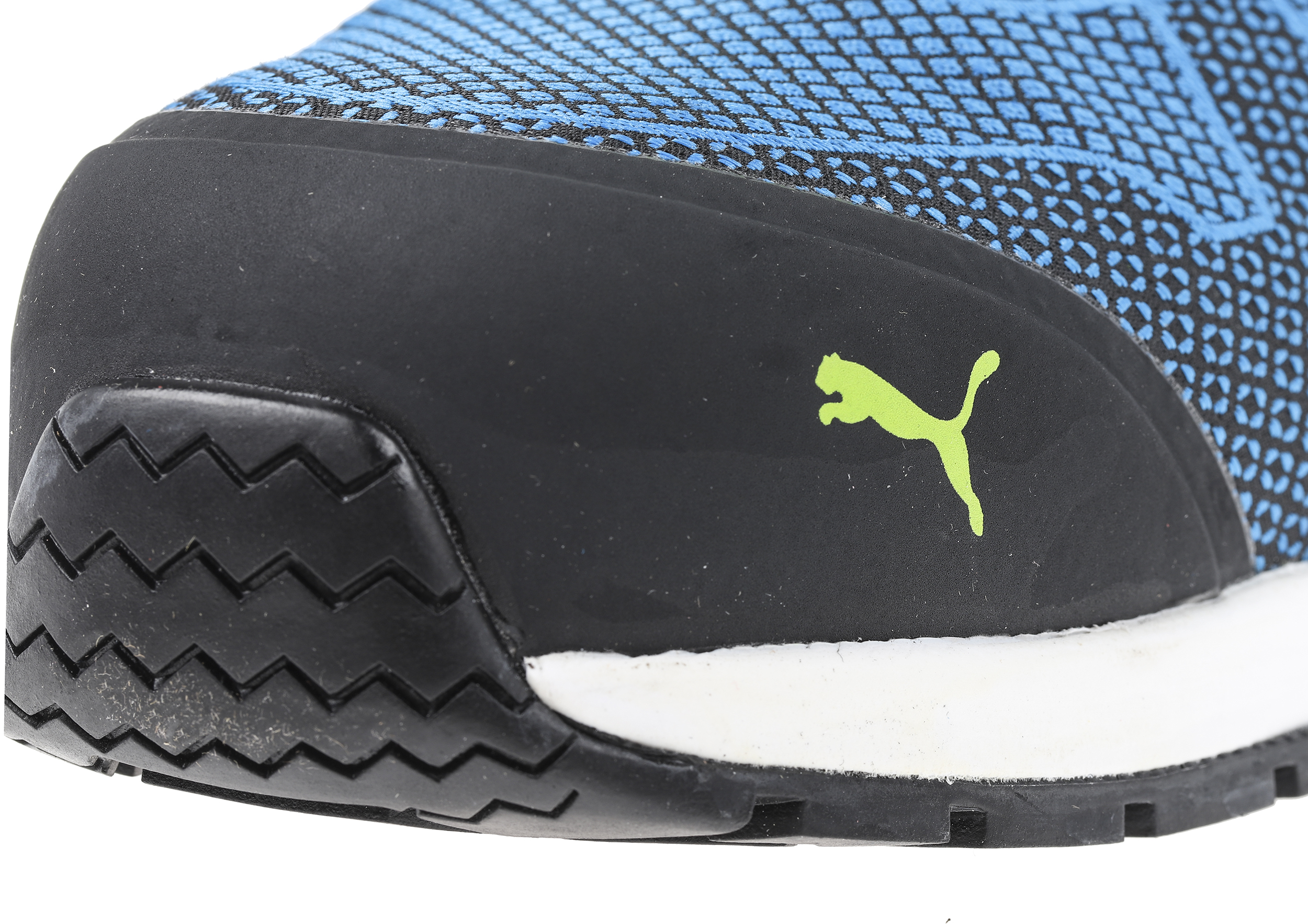 643060 Puma Safety Blaze Knit Men's Blue Steel Safety Trainer, UK 7, EU 41