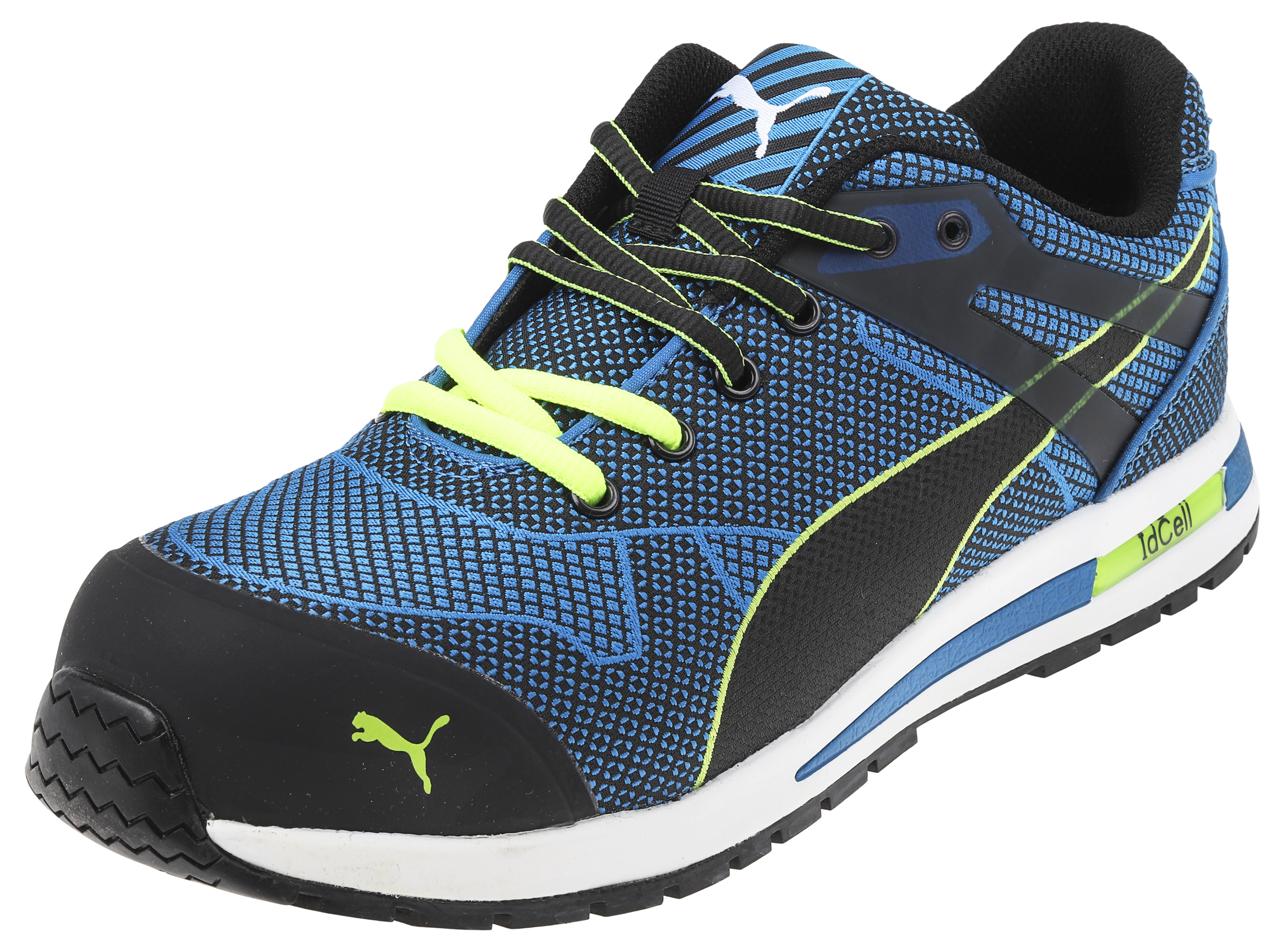 Puma Safety Blaze Knit Men's Blue Steel Safety Trainer, UK 8, EU 42