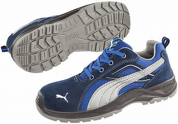 Puma Safety Omni Sky Men's Blue Steel Safety Trainer, UK 8, EU 42