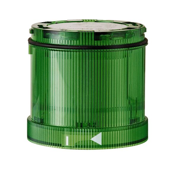 Werma 644 Series Green Flashing Effect Signal Tower, LED Bulb 24V dc, DC, IP65