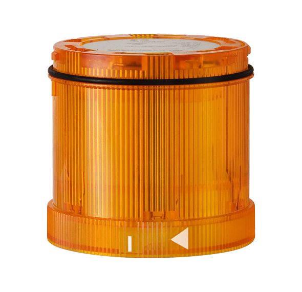 Werma 644 Series Yellow Flashing Effect Signal Tower, LED Bulb 24V dc, DC, IP65