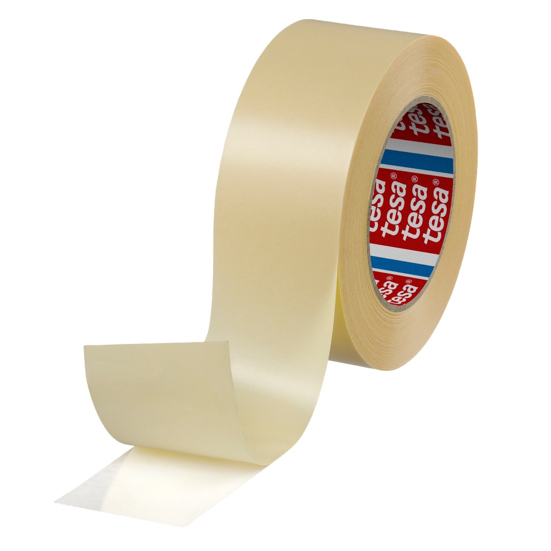 Tesa 64621 Tesa Fix Transparent Double Sided Plastic Tape, 90 μm Thick, 15N/cm 45N/cm, Polypropylene Backing, 50mm x 50