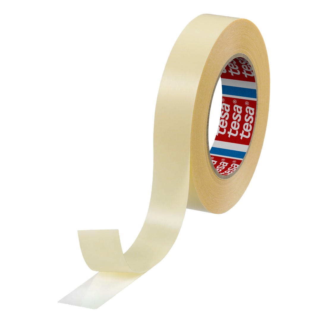 Tesa 64621 Tesa Fix Transparent Double Sided Plastic Tape, 90 mm Thick, 15N/cm 45N/cm, Polypropylene Backing, 25mm x 50