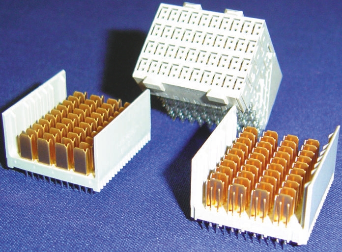 TE Connectivity, Z-PACK HM-Zd 2.5 mm Pitch Backplane Connector, Straight Male, 10 Column, 8 Row, 80 Way