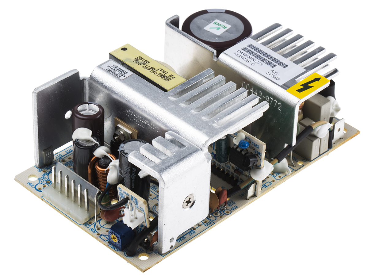 Artesyn Switching Power Supply, LPS62, 5V dc, 12A, 60W, 1 Output, 120 → 300 V dc, 85 → 264 V ac Input