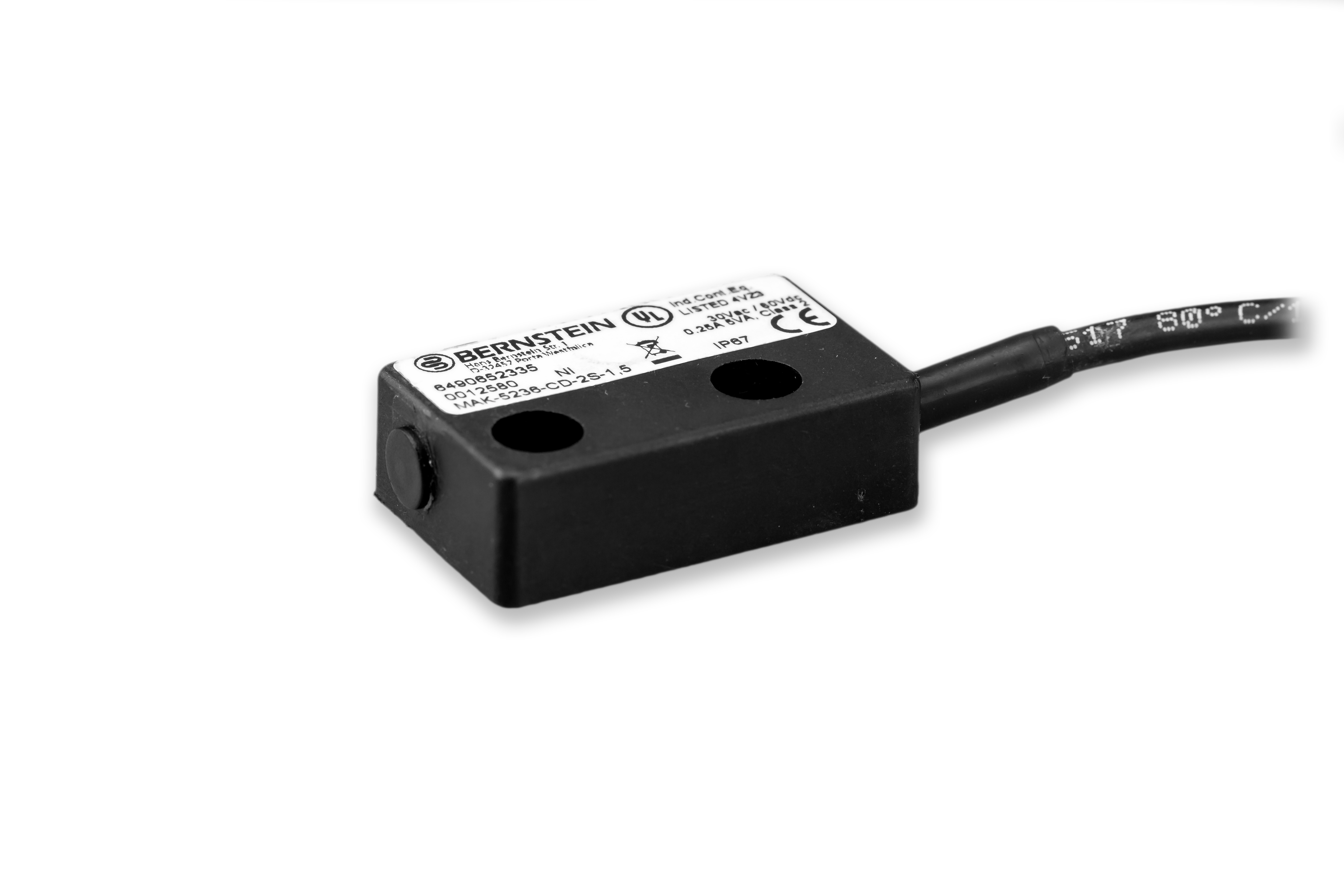 Bernstein AG Non-Contact Safety Switch, Polybutylene Terephthalate Housing