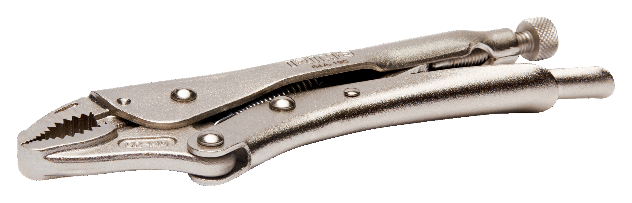 IRIMO 64A-235-1 1-Piece Plier Curved, 225mm Overall
