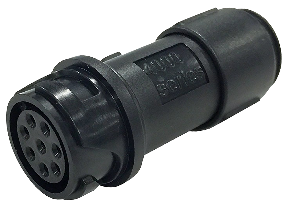 Bulgin Circular Connector, 3 Contacts, Cable, Miniature Connector, Socket, Male, IP68, IP69K, IP66, Buccaneer 4000