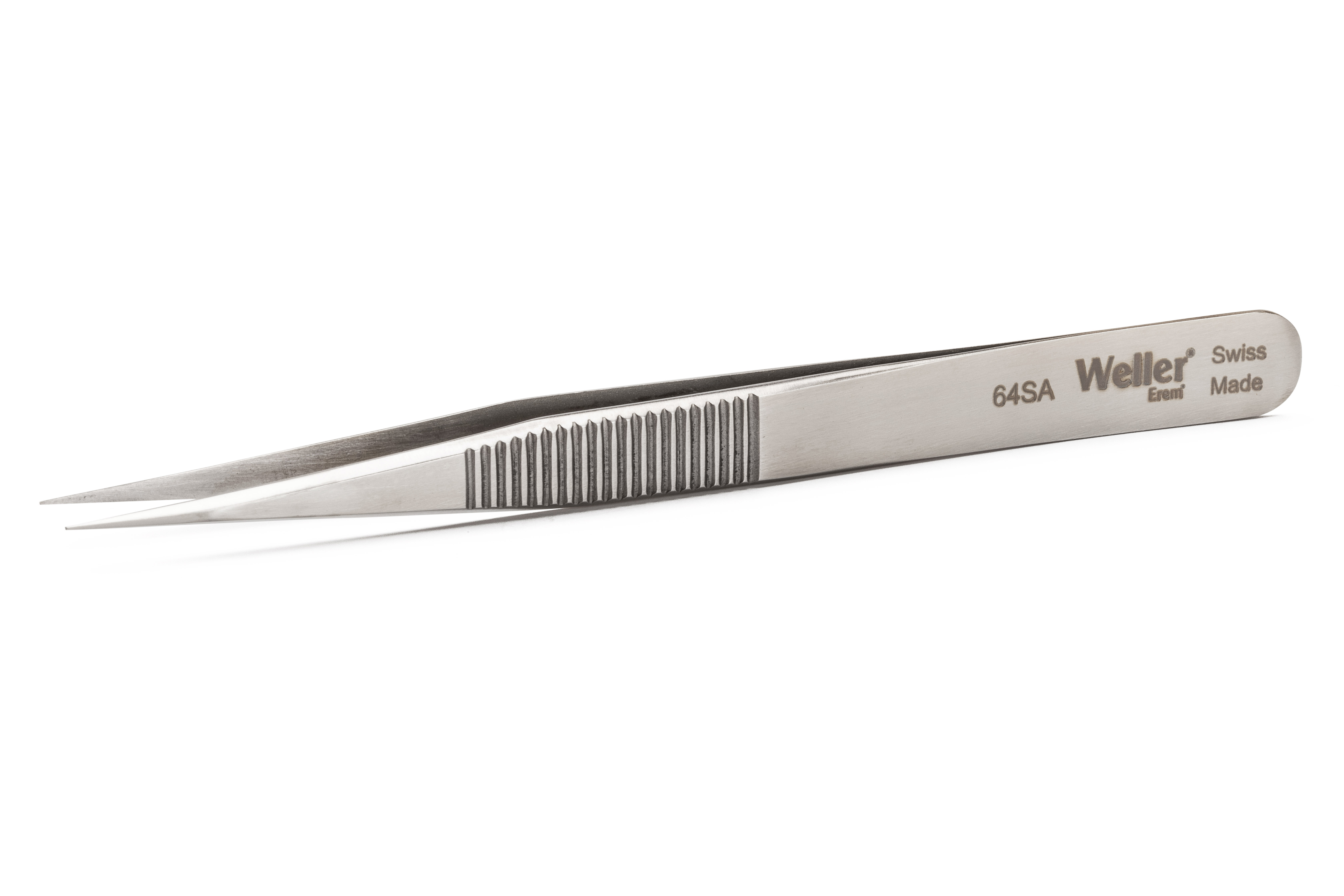 Erem 120in Stainless Steel Pointed ESD Safe Tweezer