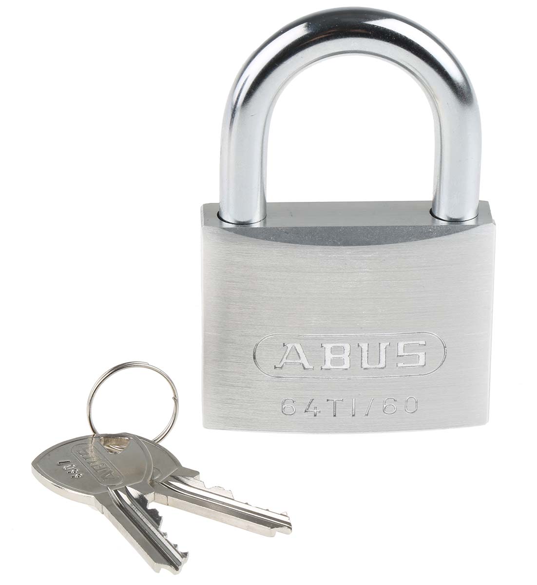 ABUS Keyed Titalium Weatherproof Padlock Weatherproof Keyed Alike, 9.5 mm Shackle, 33.3mm Body
