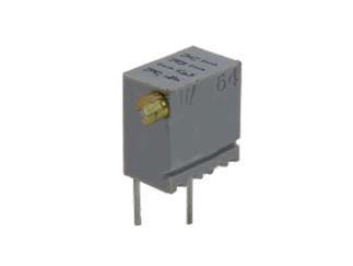 10 kΩ, Through Hole Trimmer Potentiometer, Solder Pin 0.25 W Top Adjust TT Electronics/BI, 64