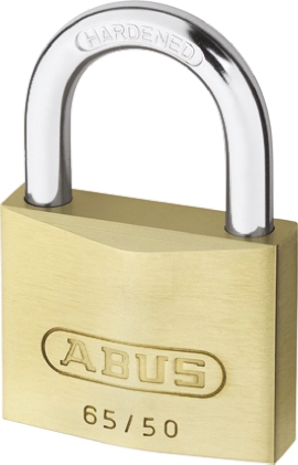 ABUS Keyed Brass, Steel Padlock Weatherproof Keyed Alike, 6 mm Shackle, 13 mm Body