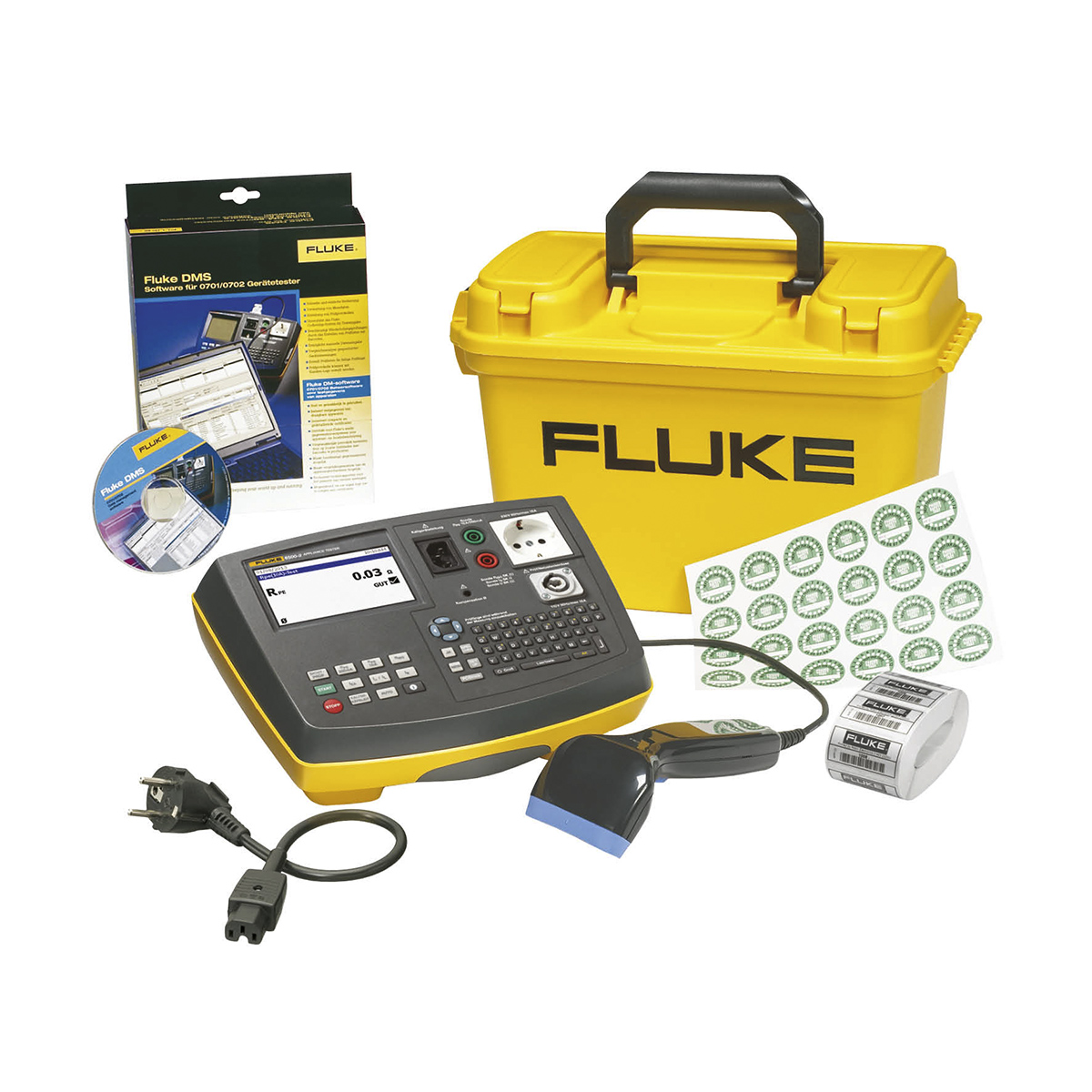 Fluke 6500-2 PAT Testing Kit, Class II, Class I Test Type