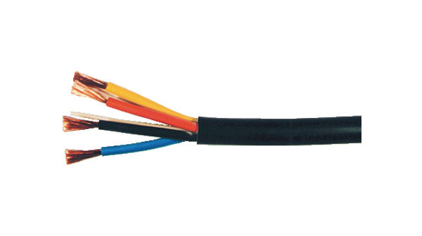 Kabeltronik L RP Series 2 Core, 2.5 mm² CSA Screened, 8.7 mm OD, 100 m, Black