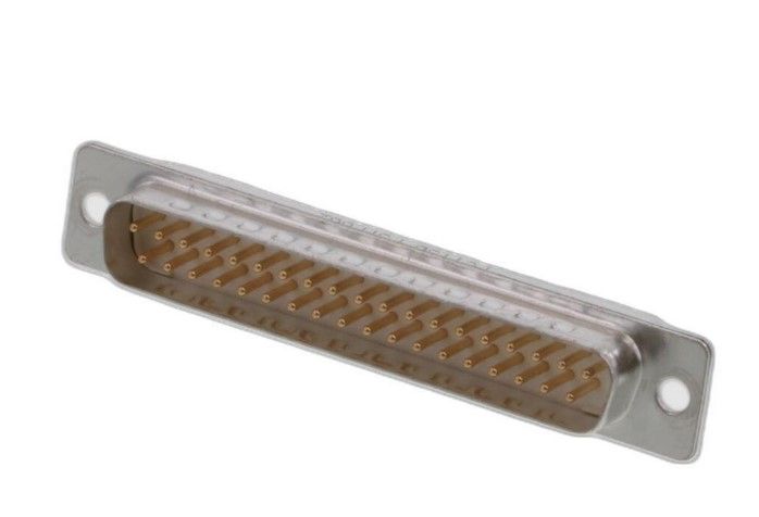 FCT 37 Way Horizontal D-sub Connector Plug, 2.54mm Pitch