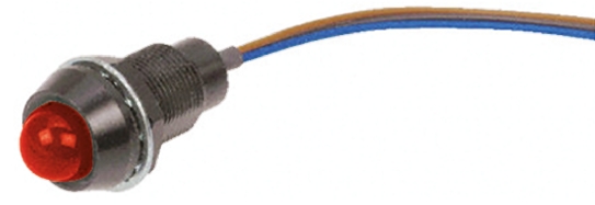 Marl 651 Series Red Panel Mount Indicator, 24V dc
