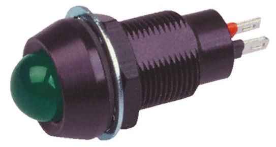Marl 651 Series Green Panel Mount Indicator, 230V ac, IP67