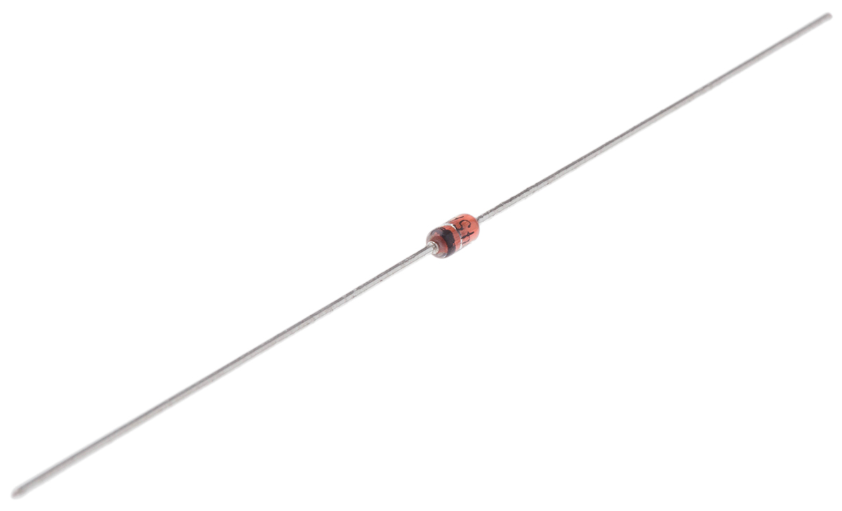 Nexperia Low Leakage Diode, 250mA 125V, 2-Pin DO-34 BAS45A,113